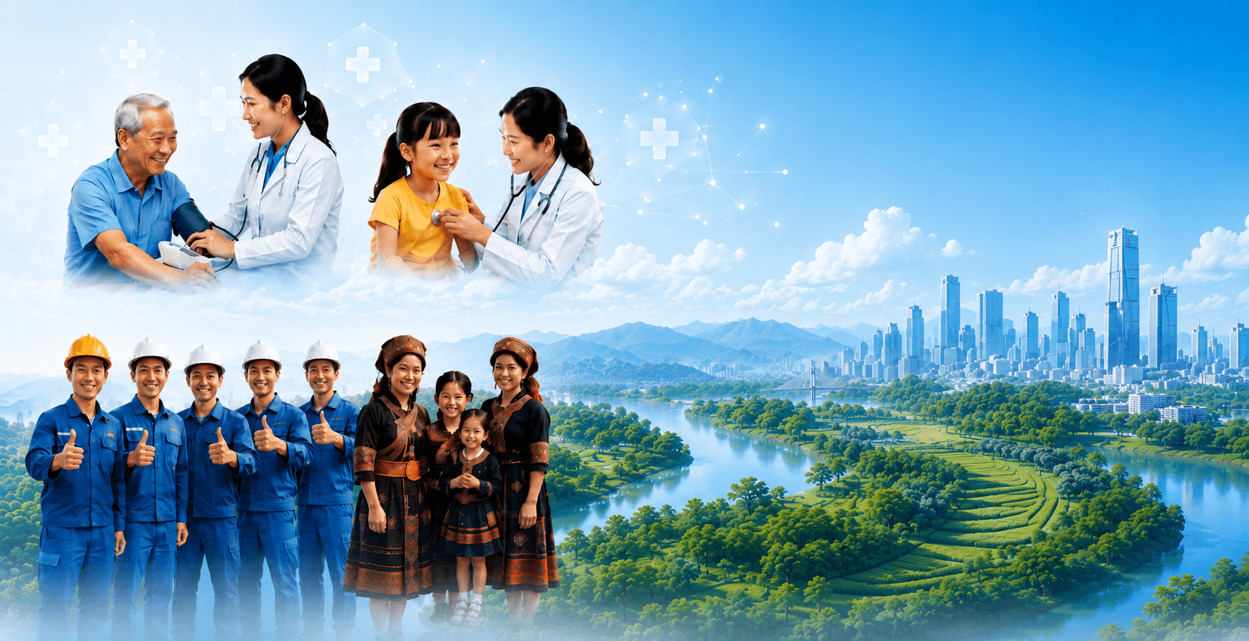 Nền Bộ Y Tế cho cổng dữ liệu sức khỏe