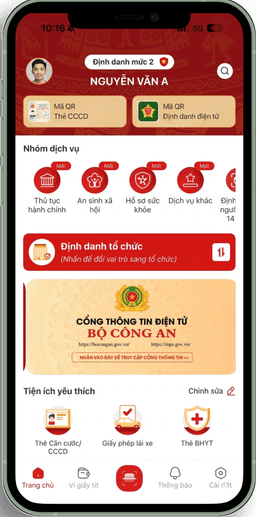 Ứng dụng Sổ Sức Khỏe Điện Tử trên điện thoại